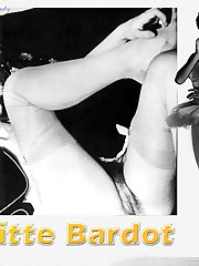 Classic nude Bridgette Bardot