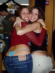 Boozed girls always agree to expose their hot panties