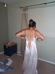 Images of Hot Bride In Wedding Dress