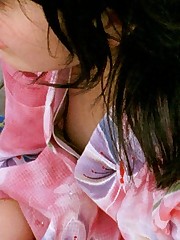 Downblouse parade upskirt pics