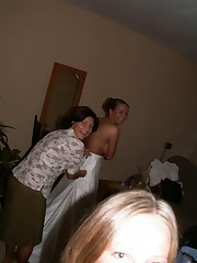 Shots of Hot Bride In Wedding Dress