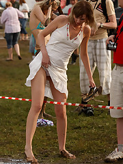 Gallery of outdoor upskirts
