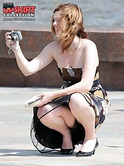 Sunny hot ass blonde upskirts lace stockings