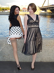 Hello intentional upskirt!