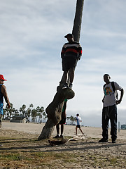 She said she'd never taken any photos like this. She wouldn't even model for her boyfriend in such a manner. My trip to Venice Beach with Basil Navas was a mixture of bravery, laughter, and shyness. Men want to stare at these wonderful creatures. Sometimes, you turn the camera towards an unwanted onlooker and they run away. Sometimes, they themselves strike a pose. Either way, my friends, I feel your pain. In fact, I may have the worst case of this obsession.