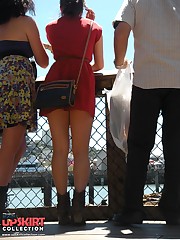 Too short skirt, very sexy upskirt upskirt picture