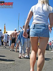 Mini skirts means hot upskirts. Prove - upskirt gallery up skirt pic