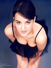 Ex-Lolita aka Alizee upskirt no panties