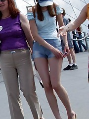 Cameltoe upskirt gallery candid upskirt