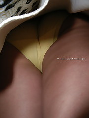 Nice vids with pretty and well-bodied chicks shot from below by spy cam upskirt shot