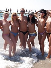A hot slut posing at the Cancun teen upskirt