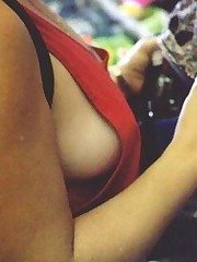 Downblouse parade upskirt pics upskirt photo