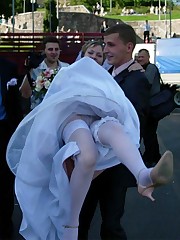 Gal of Amazing Bride teen upskirt