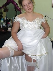 Shots of Bride Milf upskirt picture