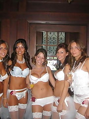 Pics of Hot Bride In Wedding Dress upskirt pic