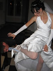 Pictures of Drunk Bride upskirt photo