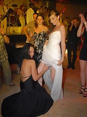 Images of Hot Euro Bride upskirt pic