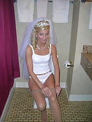 Images of Hot Euro Bride up skirt pic