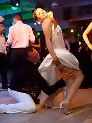 Pictures of Hot Oriental Bride Posing up skirt pic