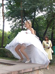 Amateur Brides Upskirt upskirt photo