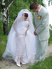 Pics of Bride In Lingerie Show Ass up skirt pic