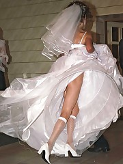 Sexy Brides upskirt photo