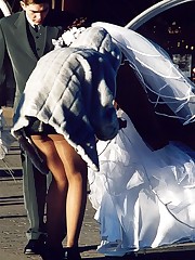 Naughty Brides upskirt photos upskirt picture