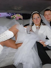 Naughty Brides upskirt photos upskirt pussy