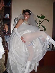 Naughty Brides upskirt photos upskirt photo