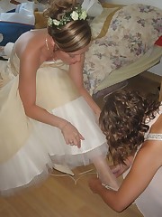 Naughty Brides upskirt photos upskirt picture