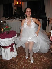Naughty Brides upskirt photos upskirt photo
