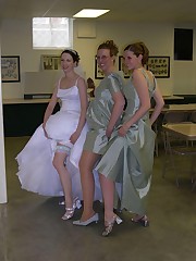 Naughty Brides upskirt photos upskirt picture