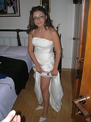 Naughty Brides upskirt photos upskirt shot