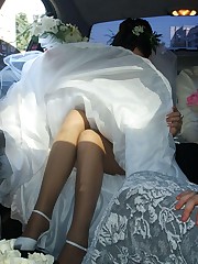 Naughty Brides upskirt photos upskirt photo