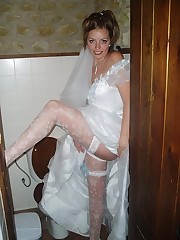 Naughty Brides upskirt photos upskirt pussy