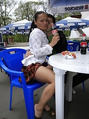 upskirt foto