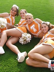 Teenies upskirt view shamelessly demonstrated up skirt pic