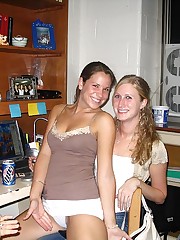 Enticing public upskirt from seducing girls upskirt shot