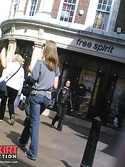 Cute teenie emo upskirted. Voyeur upskirt in public upskirt no panties