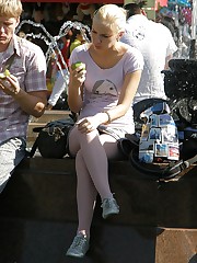 Hot upskirt hidden caught on cam in public teen upskirt