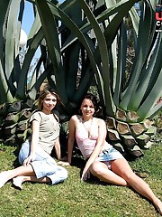 Panty and no panty up skirts from kinky cameraman upskirt photo