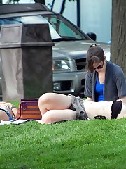 Look up skirt. No need even to voyeur her. She shows upskirt picture