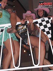 Party upskirts. The hottest pics upskirt no panties