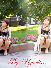 Excellent views up skirts candid upskirt