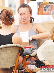 Excellent views up skirts upskirt photo