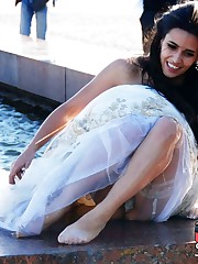 Super hot bride upskirt pictures candid upskirt