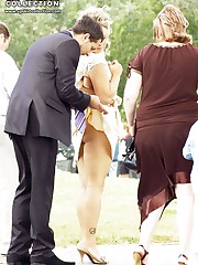 Quick upskirt flash in public upskirt pantyhose