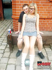 Seductive stockings upskirt views upskirt pantyhose