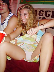 Seductive stockings upskirt views celebrity upskirt