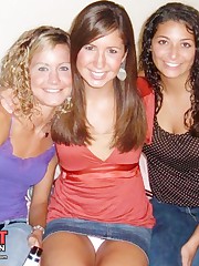 Seductive stockings upskirt views teen upskirt